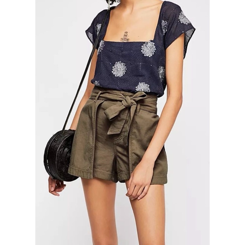 Free People Soul of Sunshine Skort Shorts - Size 4